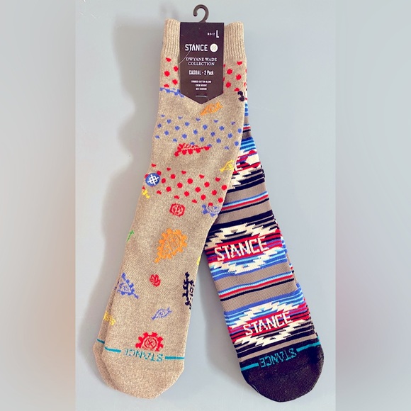 NWT • Stance x Dwyane Wade • Casual Socks • Large (6-12) • 2 Pack - Picture 8 of 14